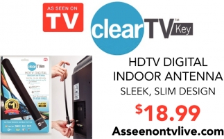 as seen on tv hdtv digital indoor antenna