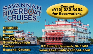 Schedule A Cruise With Us Savannah Riverboat Cruises Savannah Ga