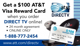 Get a $100 AT&T Visa Reward Card, AT&T DIRECTV - Albany, Albany, GA