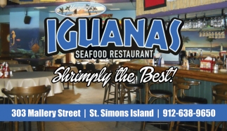 Shrimply the Best!, Iguana's Seafood Restaurant, Saint Simons Island, GA